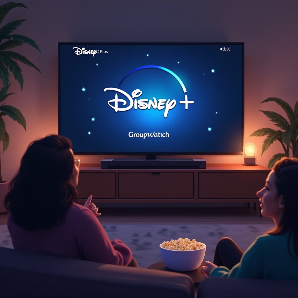 comment faire un GroupWatch sur Disney Plus à la télé