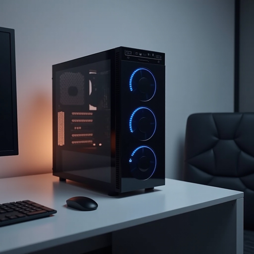 boîtier d'ordinateur tour complète de premier ordre