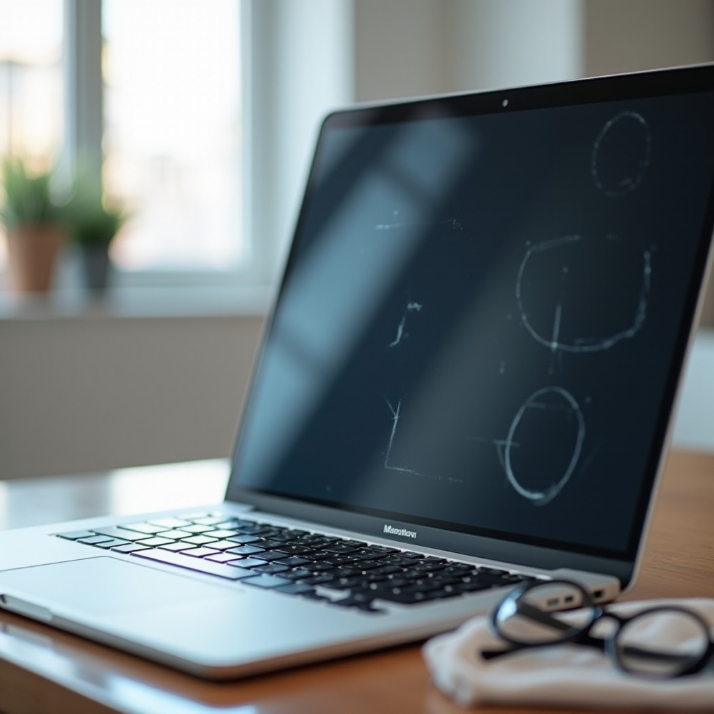 comment enlever les traces de pression de l'écran d'un ordinateur portable