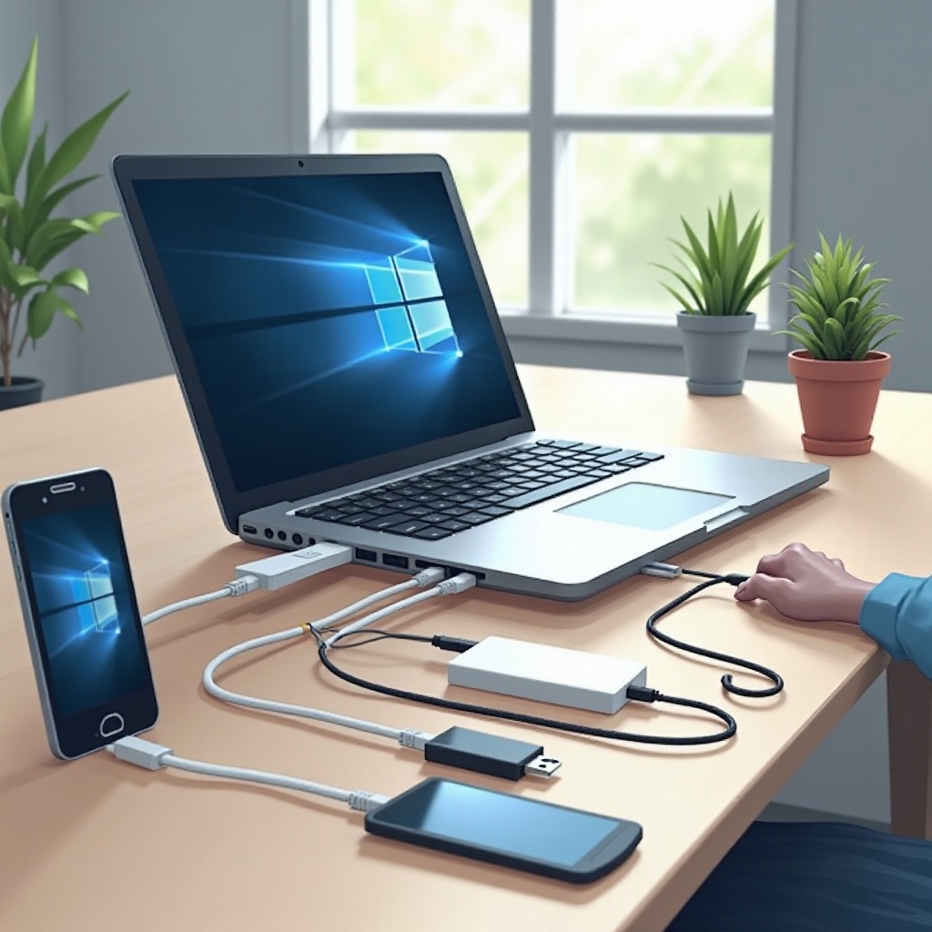 recursos insuficientes do controlador USB