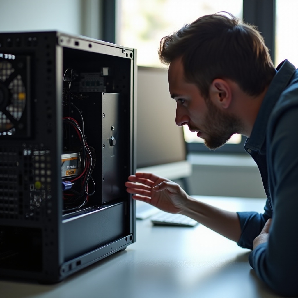 Le PC fait un bruit de clic