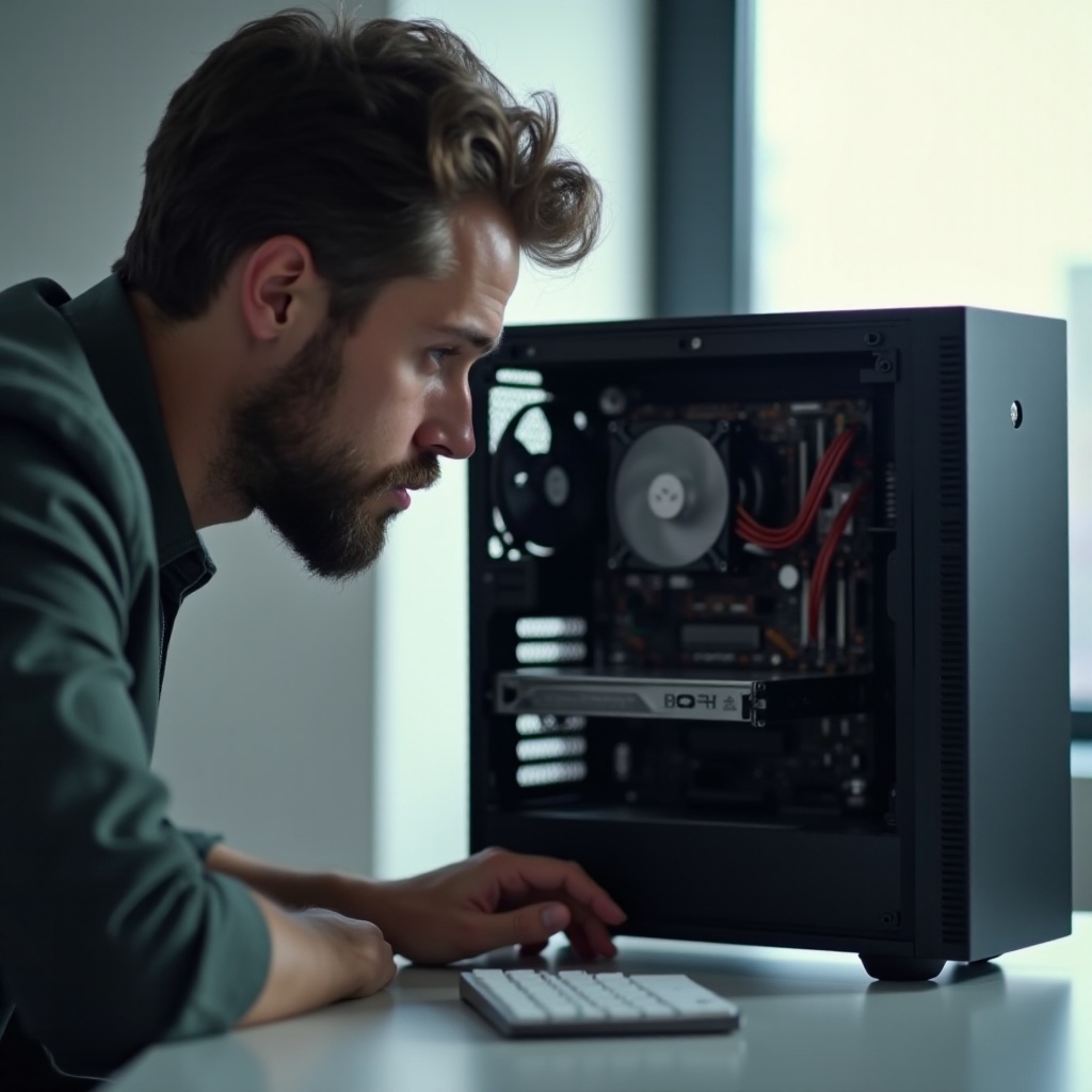 O PC está fazendo um barulho de clique