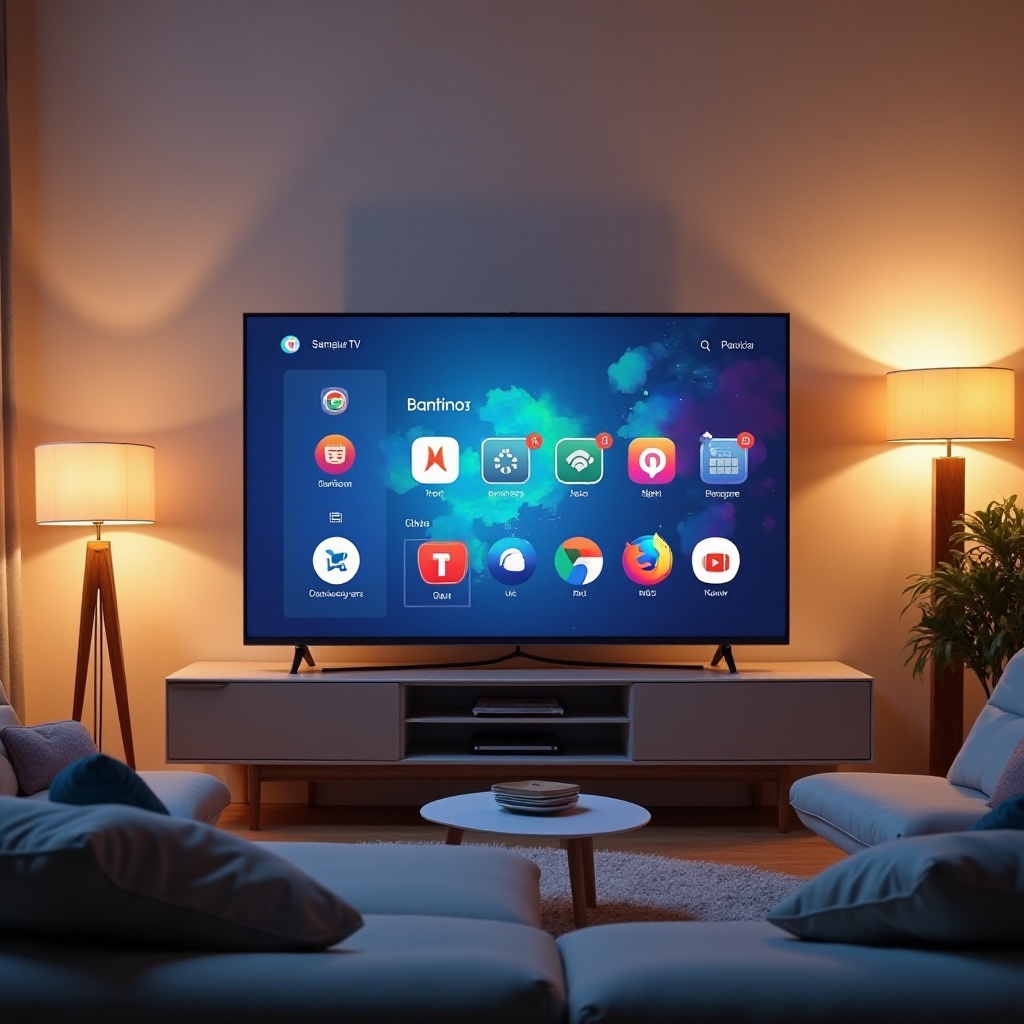 prohlížeč pro televizor Samsung