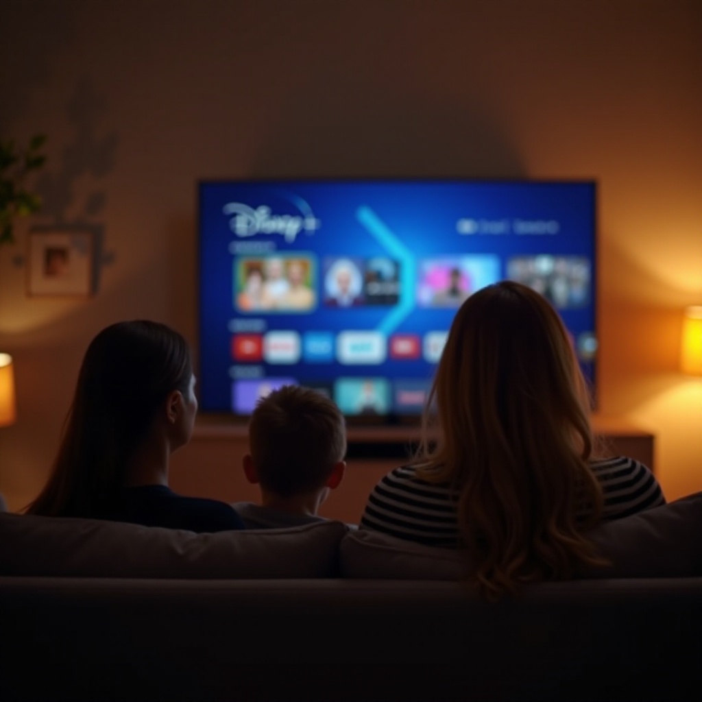 como fazer GroupWatch no Disney Plus na TV