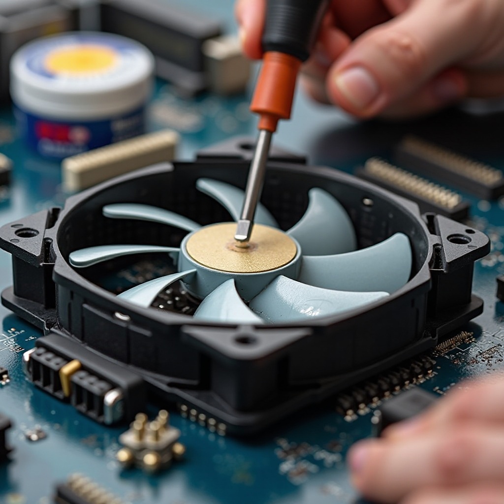 changement de refroidisseur de processeur