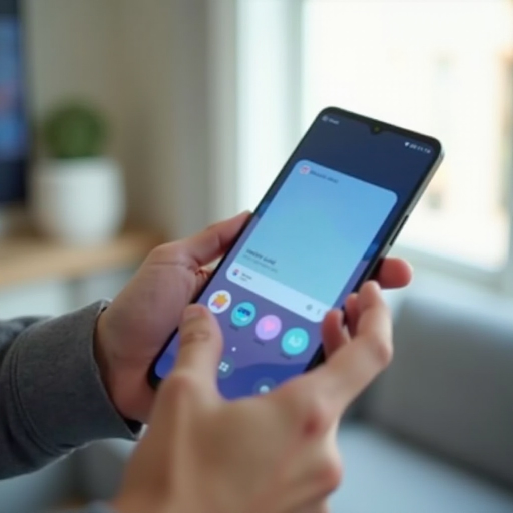 tryb obsługi jedną ręką Samsung