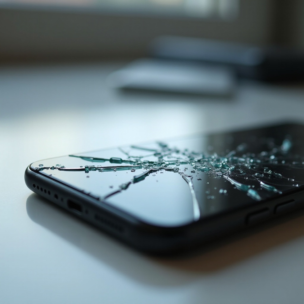 телефон разбијен