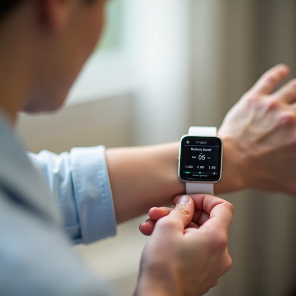 můj Fitbit ukazuje špatný čas