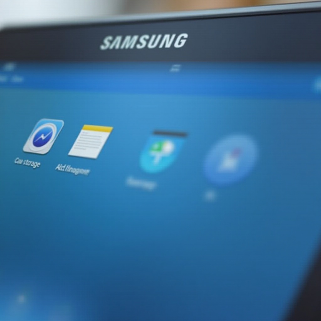 stockage de la tablette Samsung plein mais pas de fichiers
