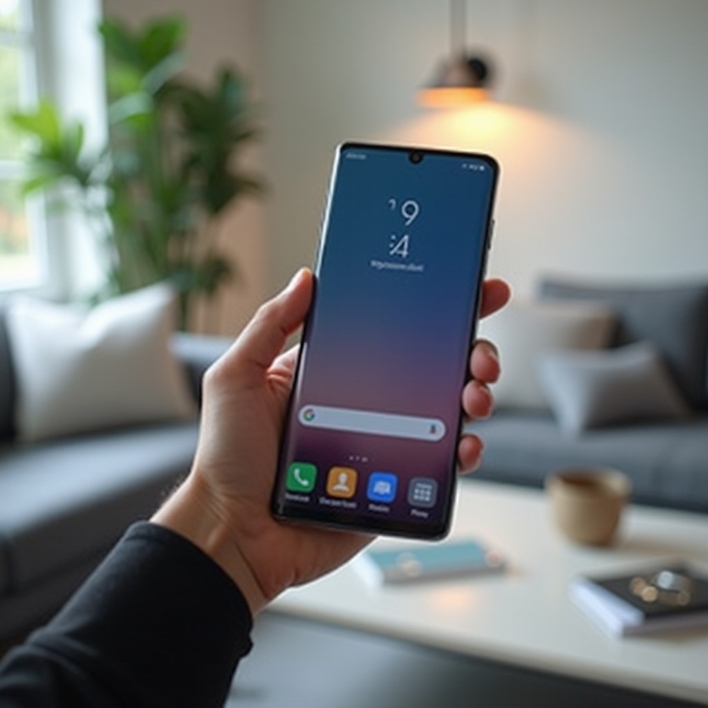 režim pro ovládání jednou rukou Samsung