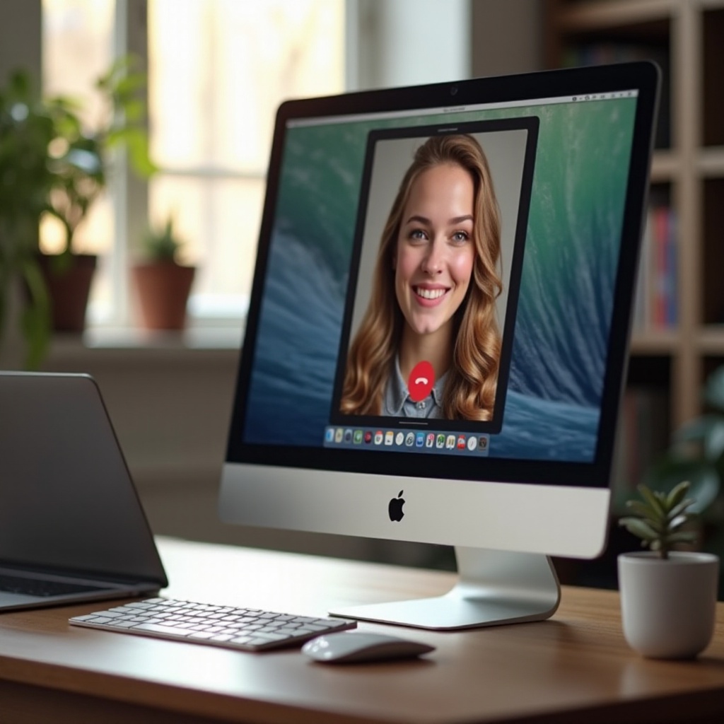 onde as fotos do FaceTime vão no Mac