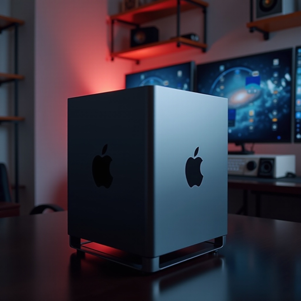 como desligar o Mac Pro