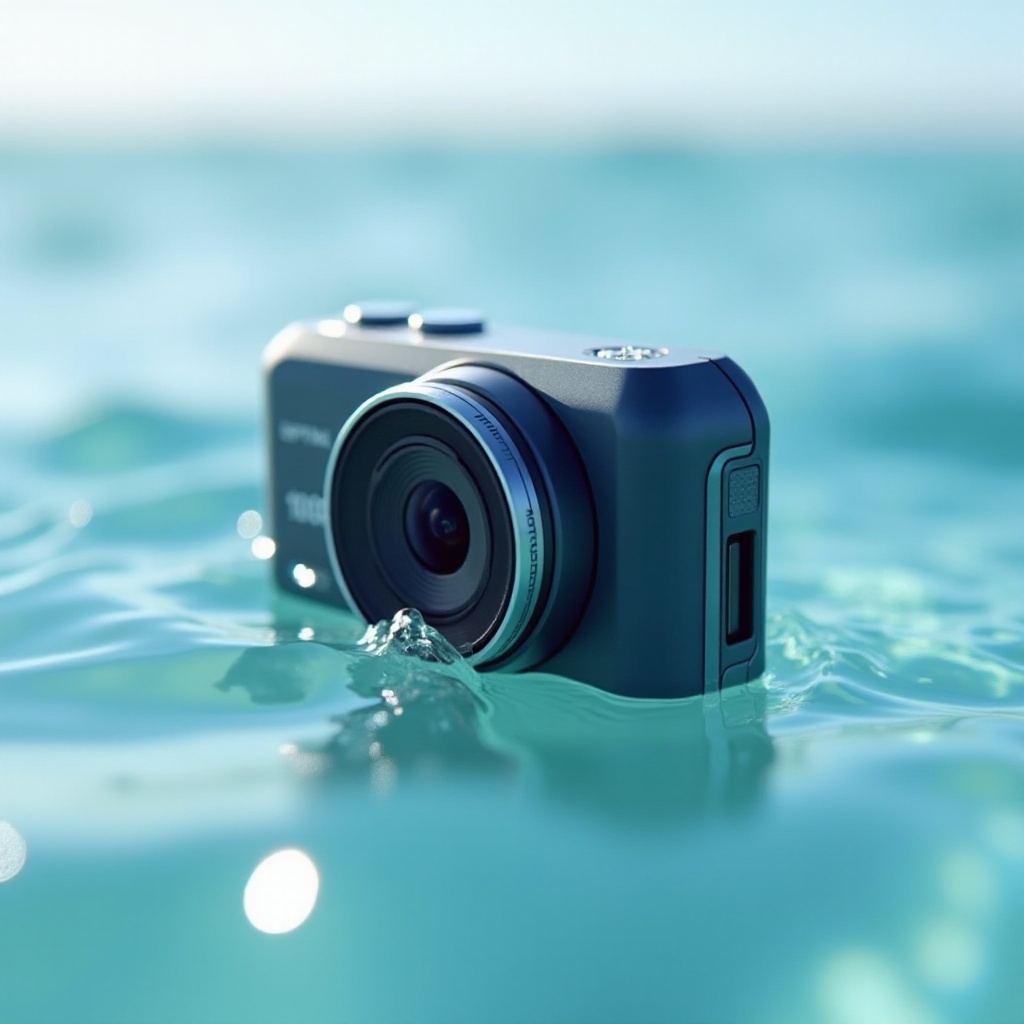 vodotěsný fotoaparát, který se připojuje k telefonu