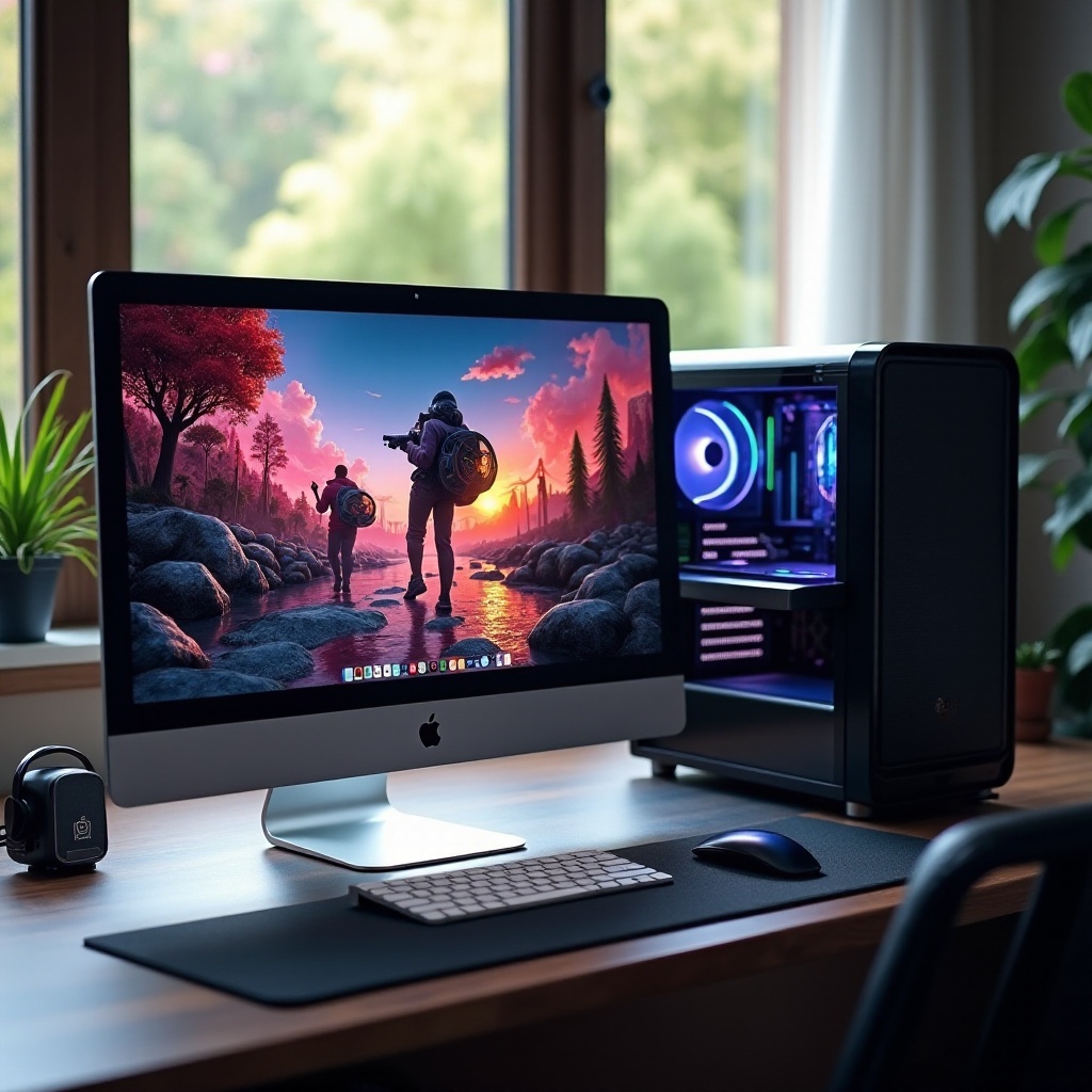jak grać w gry na PC na Macu