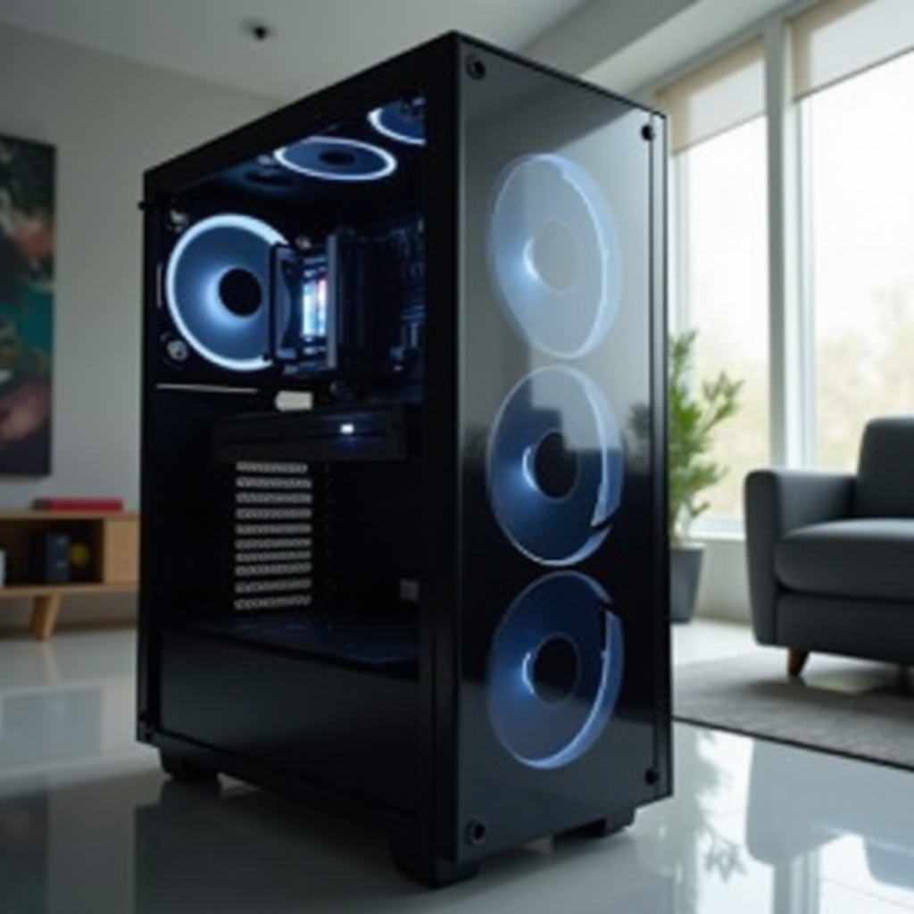 gabinete de computador full tower mais bem avaliado